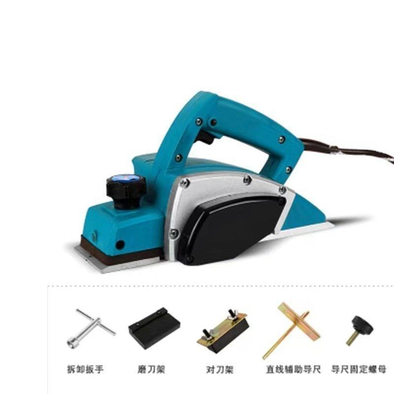 電気カンナ 刃幅82mm 切削深さ2mm 800w 電気かんな 電動工具 DIY木材の