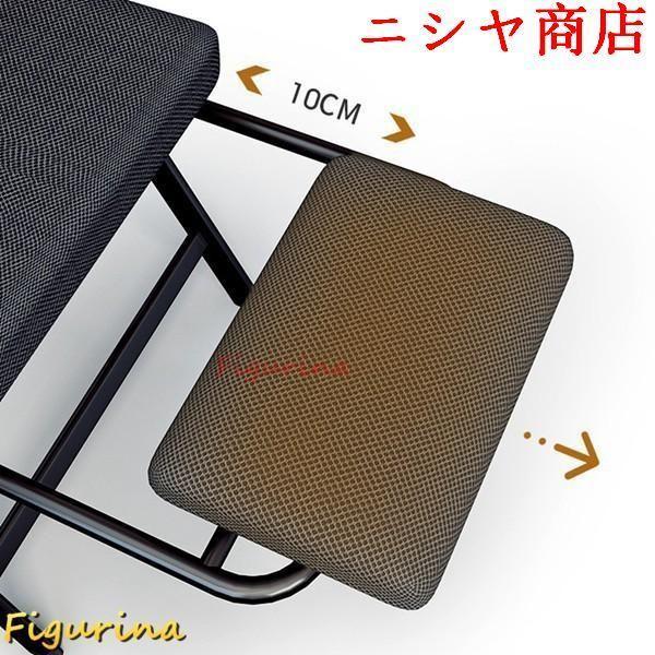 リクライニングチェア オットマン付き 折りたたみ ラウンジチェア リクライニングベッド 通気性 リラックスチェア 一人用 オットマン一体型_9