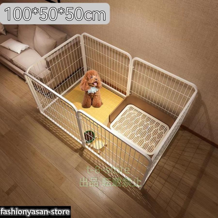 YMarket新入荷 犬用ケージ 大型 組立簡単 折り畳み式 掃除しやすいイヌ