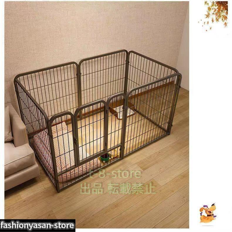 YMarket新入荷 犬用ケージ 大型 組立簡単 折り畳み式 掃除しやすいイヌ
