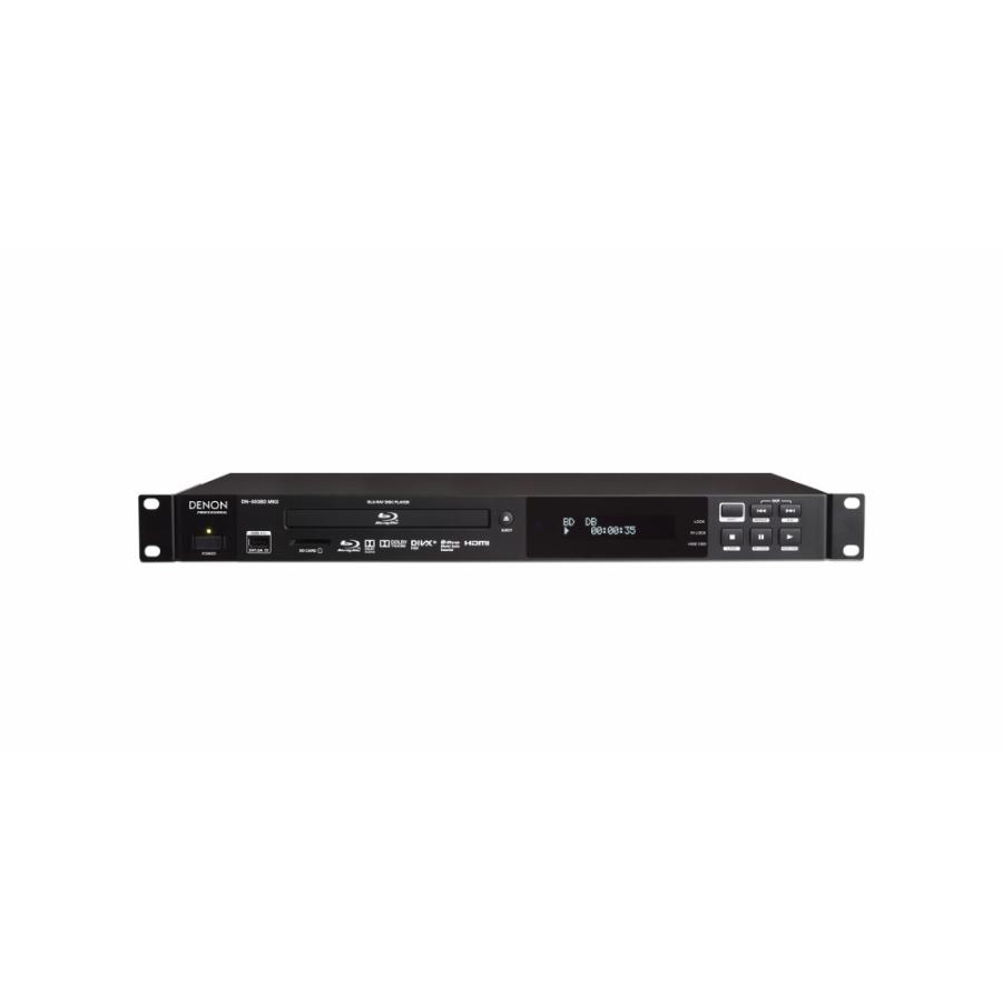 DENON DN-500BD MKII 業務用 1U ラックタイプ DENON デノン DN-500BD MKII Blu-ray DVD CD SD USB メディア