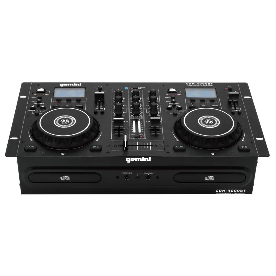 GEMINI CD/MIXER COMBO CDM-4000BT オールインワンCDJコンソール 