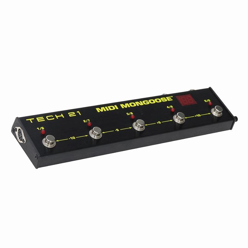 TECH21 MIDI MONGOOSE スイッチャー フットスイッチ : SOAR SOUND