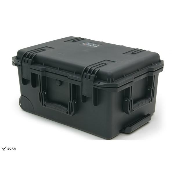 CROXS キャリーケース 57.0×41.6×28.2 空気圧自動調整　CX-series　機材ケース CX5025 照明機材・音響機材・撮影機材・楽器機材などに 【ミニスピーカースタンドセット】