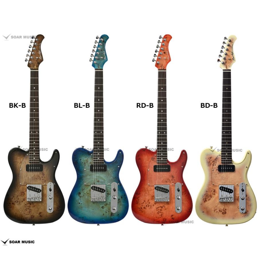 Bacchus バッカス TACTICS-BP R バールポプラ トップ エレキギター