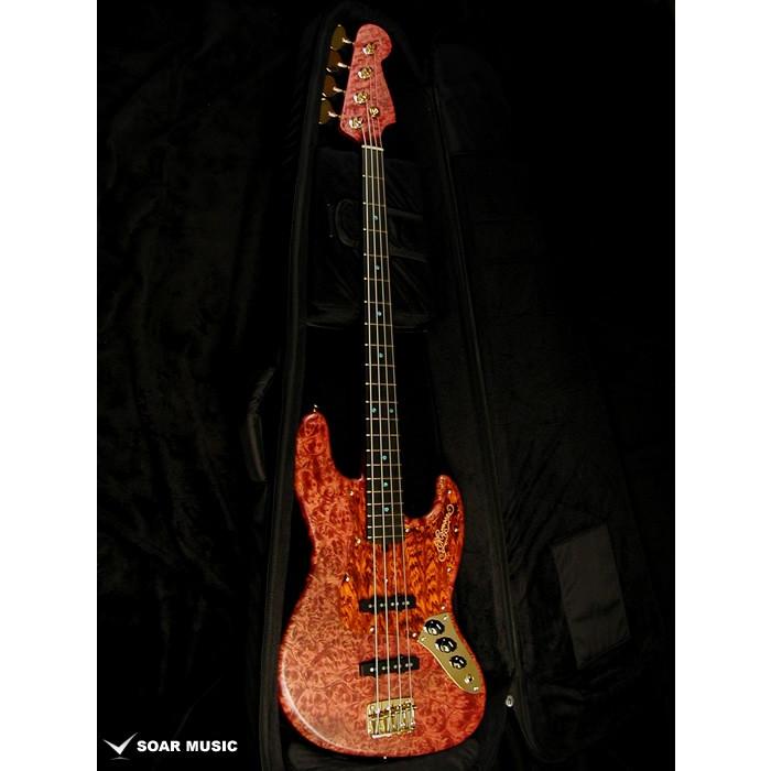 Momose モモセ ハンドメイド エレキベース マーブルウッド レッド 木地着色 Mjb2 Marble Wood E Red 国産 日本製 限定モデル Soar Sound 通販 Yahoo ショッピング