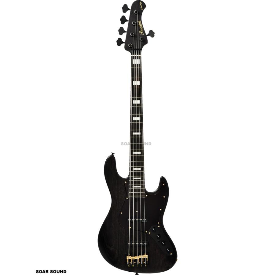 Bacchus バッカス 5弦ベース エレキベース Woodline517 Ac Bgp E Blk Oil アクティブ ブラックオイル 国産 日本製 Soar Sound 通販 Yahoo ショッピング