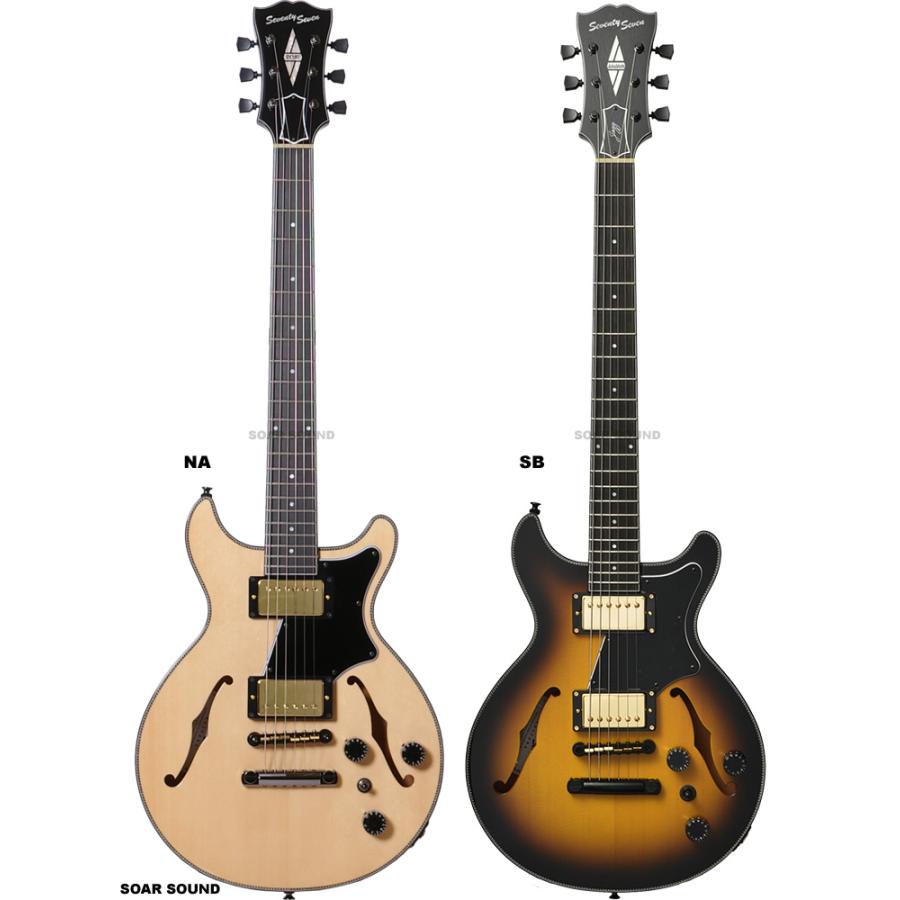 ギター SeventySeven Guitars ALBATROSS-JAZZ NA semi-hollow-guitar-