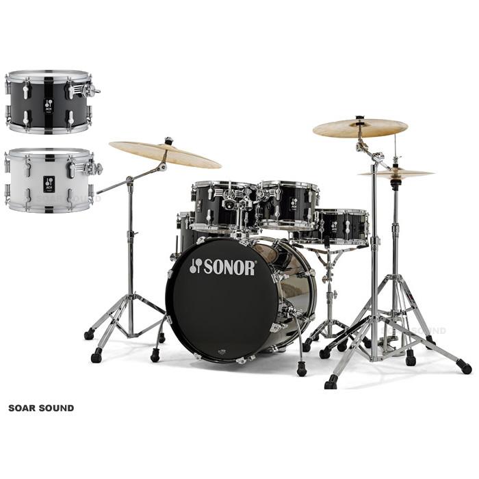 SONOR ソナー ドラムセット 20インチバスドラム付属 100%バーチ AQ1 