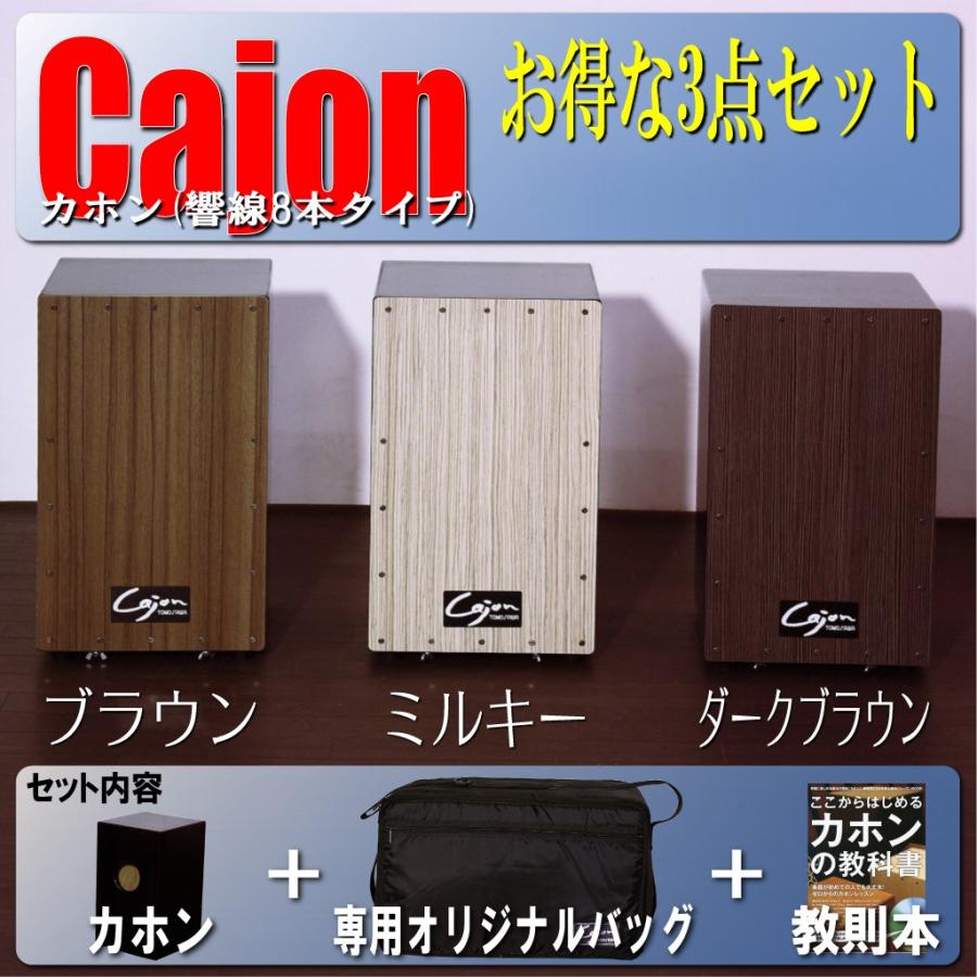 【¥2,110お値下げしました】友澤木工カホン　Cajon ※カホンケース付き 友澤カホン Tomozawa 日本製カホン （響線8本 スナッピー付） ケース