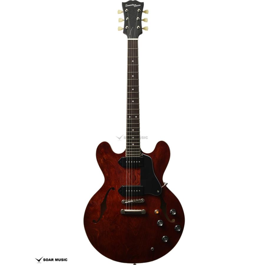 Seventy Seven Exrubato Std S Jt Ar セミアコ ギター エレキギター ギター P90 P 90 タイプ Soar Sound 通販 Yahoo ショッピング