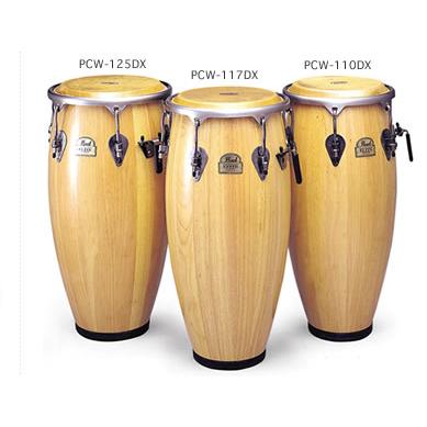 セール！pearl コンガ　エリートシリーズ　キントサイズ Pearl パール Elite Wood Congas エリート・ウッドコンガ 3本セット