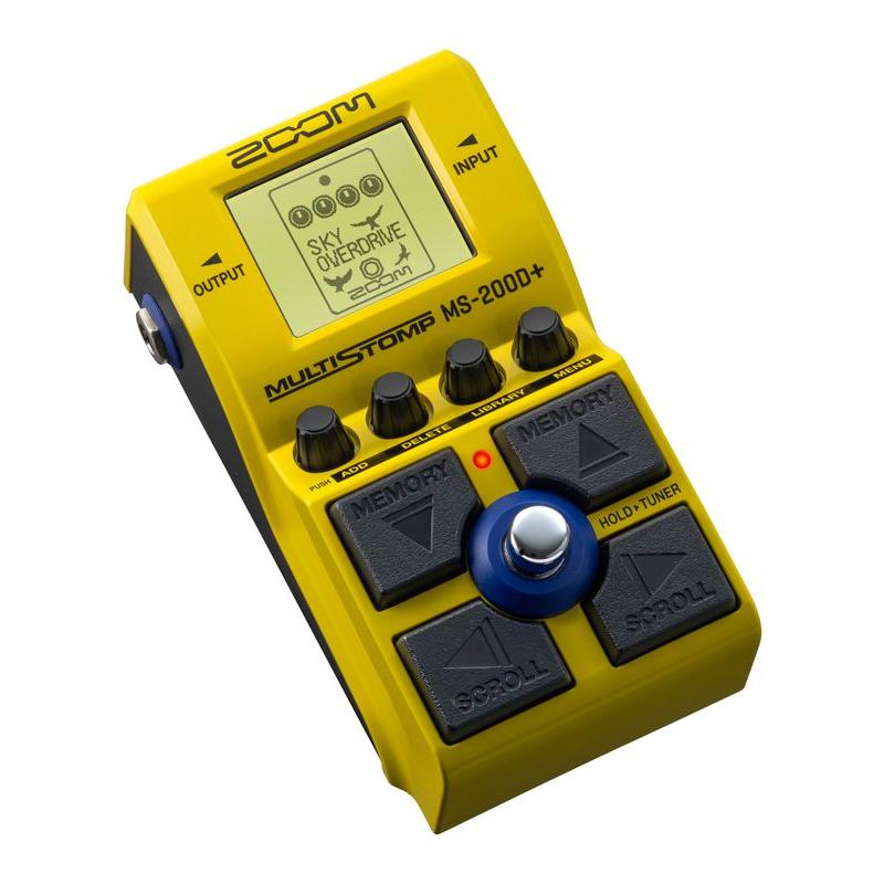 MS-200D+ MultiStomp ズーム マルチエフェクター エレキギター用 MS-200D plus プラス 【サステナーデバイス】 マルチストンプ