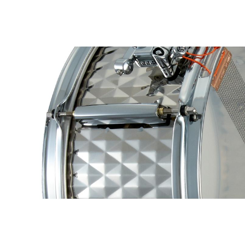 Pearl パール CLA1465SSN 14" x 6.5" ステンレススチール ダイヤモンドカットフィニッシュ CLARITY Supervised by TOSHI NAGAI スネアドラム_5