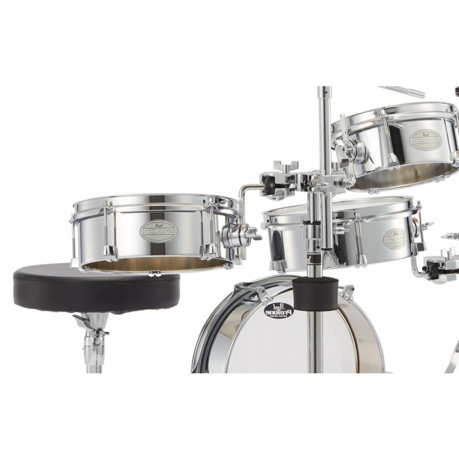 Pearl パール リズムトラベラー ライト ドラムセット RT-5124CM メタル 