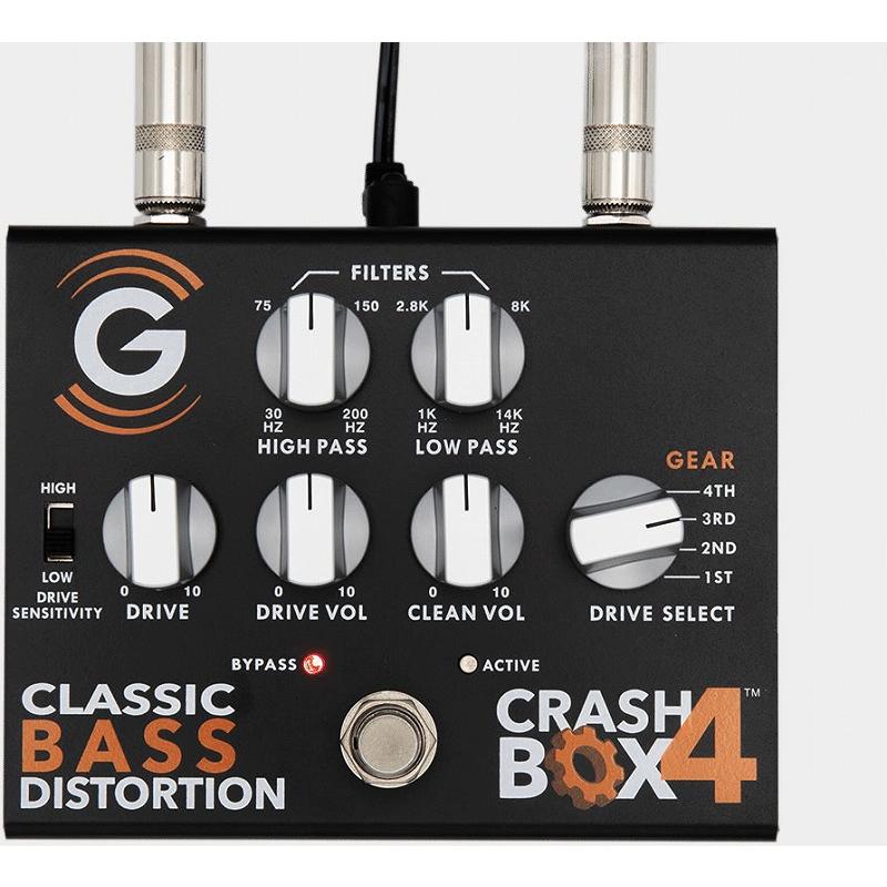 GENZLER ゲンツラー ベース用 ディストーション CRASH BOX 4 CLASSIC