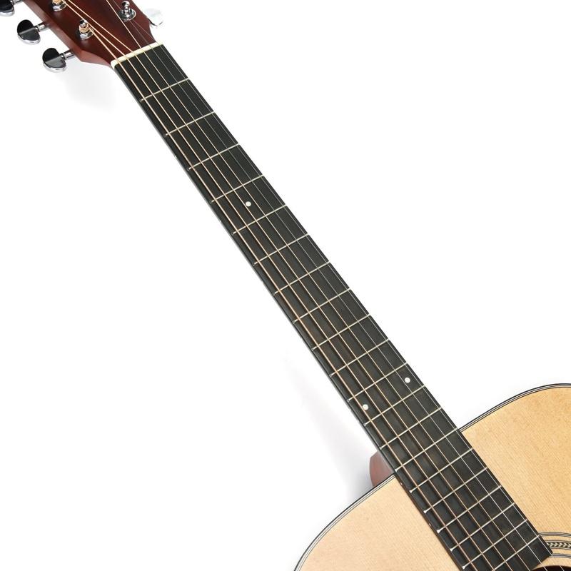 SX Guitars ピックアップ付 SD704E アコースティックギター ドレッド