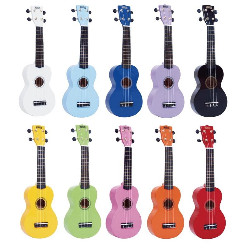 MAHALO MR1 Rainbow ブルー(BU) MAHALOウクレレ＆ウクレレベース