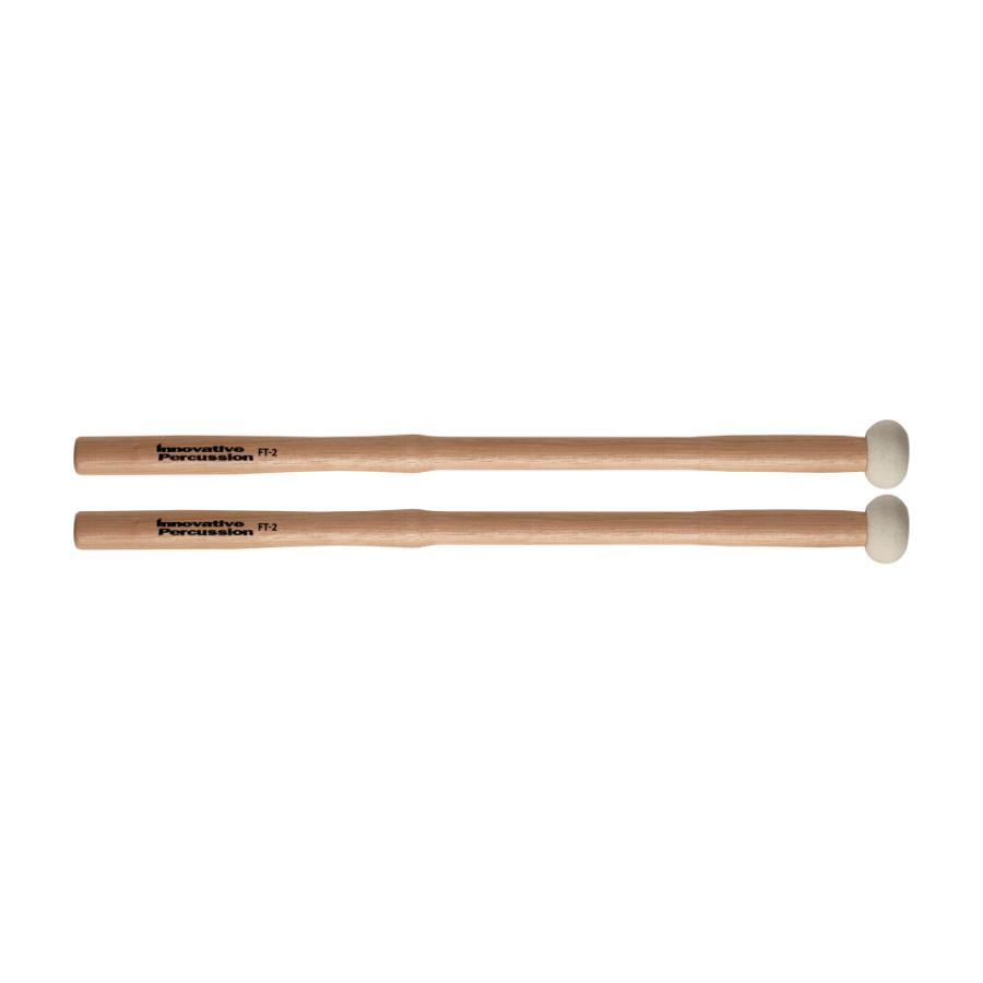 Innovative Percussion イノベイティブ・パーカッション マーチング テナードラム マレット/スティック フィールドモデル ヒッコリー FT2 FT-2 | 