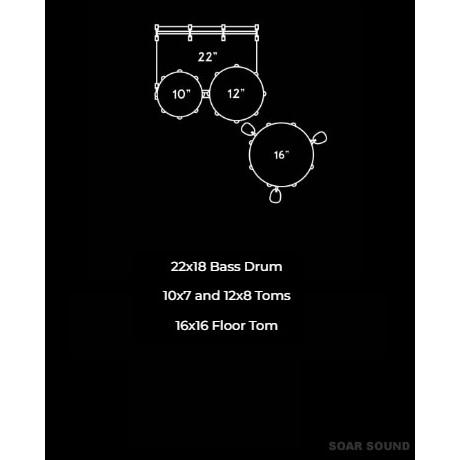 (値段交渉も可)Pearl session custom 4点セットケース付き 値段交渉も可)Pearl session custom 4点セットケース付き