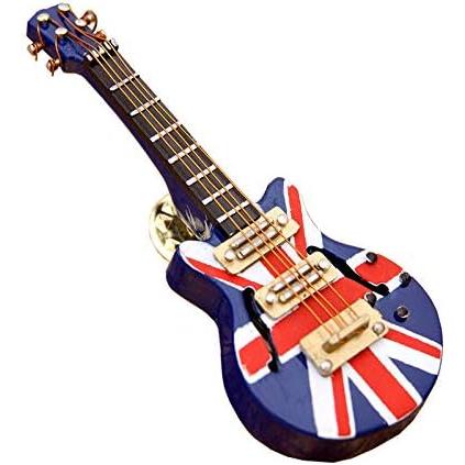 秋月貿易 デザイン小物 クラシックギター W2.5×D2×H10cm ミニチュアバンド ピンバ...｜soarstore｜02