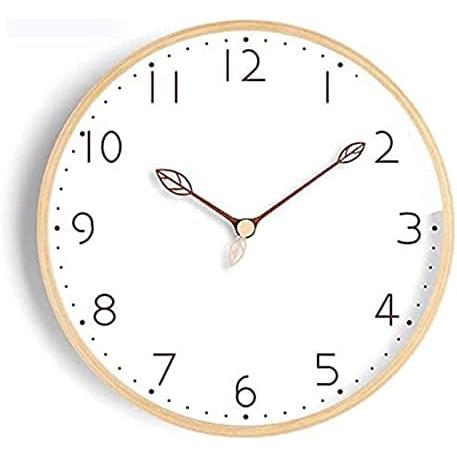 掛け時計 壁掛け時計 北欧 おしゃれ 音がしない 木製 時計 ウォールクロック インテリア 連...｜soarstore｜02
