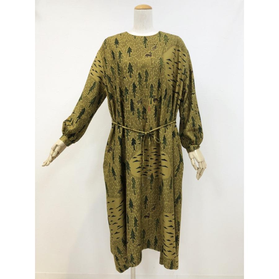 Mina Perhonen One Day ワンピース Khaki 38 ミナペルホネン 18a W Wa3549kh Soaveヤフー店 通販 Yahoo ショッピング