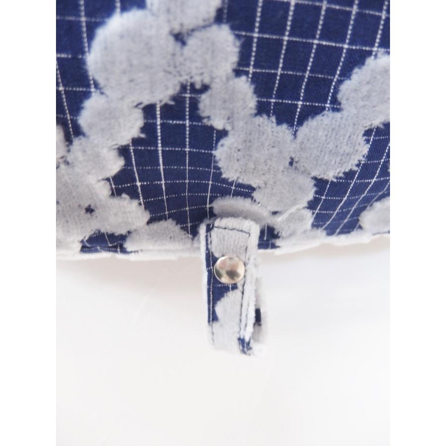 mina perhonen 『moss pearl』 ボディバッグ(小) navy ミナペルホネン  