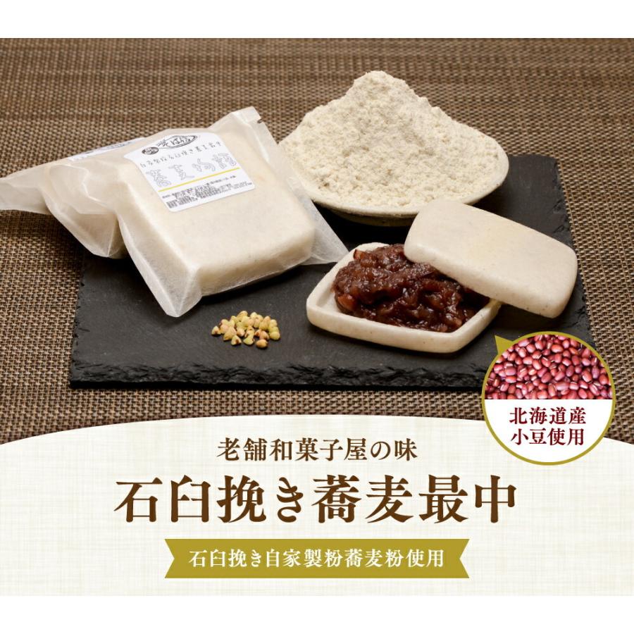 人気スポー新作 石臼挽き蕎麦最中 ６個入り 石臼挽きの蕎麦粉使用 老舗和菓子屋の味 信州手打ち蕎麦 創業３０年 手打そば そば信