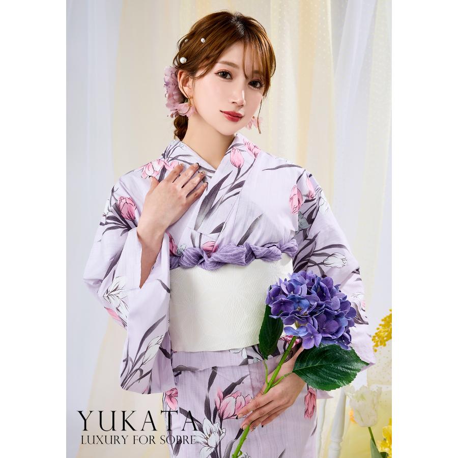 ストライプ 浴衣 セット夏祭り ソブレ SOBRE キャバ イベント