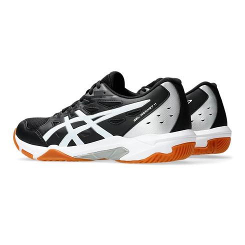 アシックス (asics) バレーボール シューズ GEL-ROCKET 11 ゲルロケット (24ss) ブラック×ピュアシルバー 初心者用 1073A065-002｜sobuesports｜02