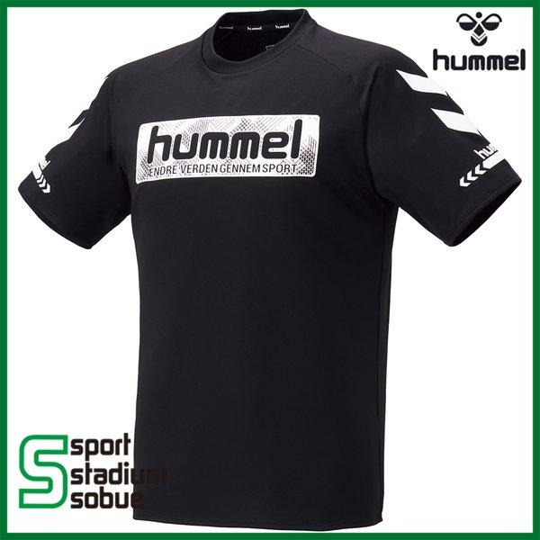 hummel（ヒュンメル）プラクティスＴシャツ　HAP4133-90S（ブラック）　ハンドボール　サッカー　フットサル