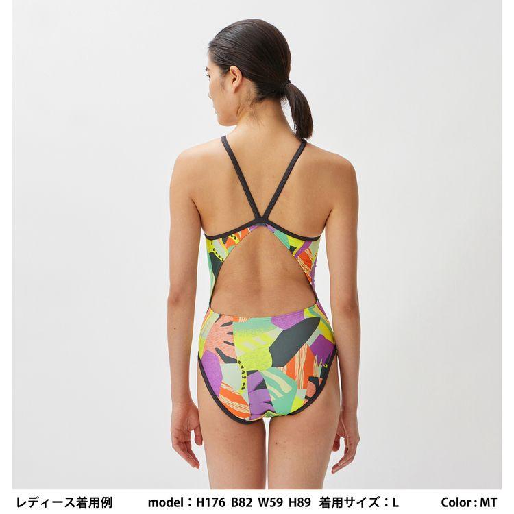 割り引き スピード speedo レディース 水泳 競技水着 トレーニング L