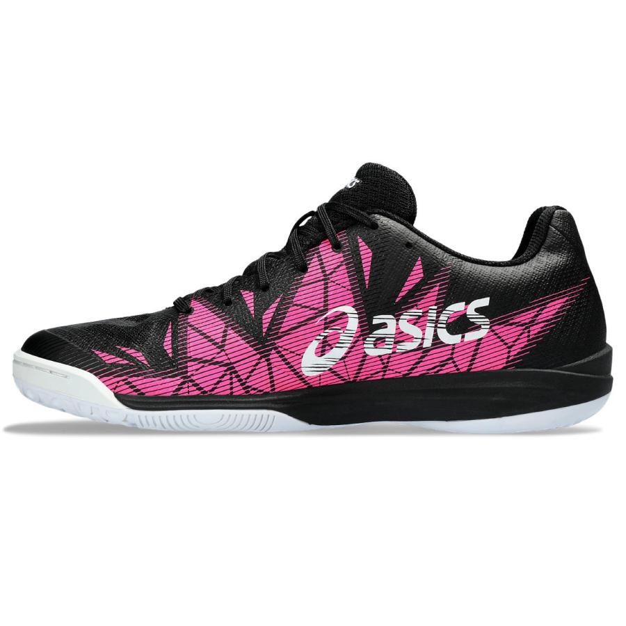 アシックス (asics) ハンドボールシューズ GEL-FASTBALL 3 屋内用 インドアシューズ ブラック×ピンク THH546-006｜sobuesports｜03