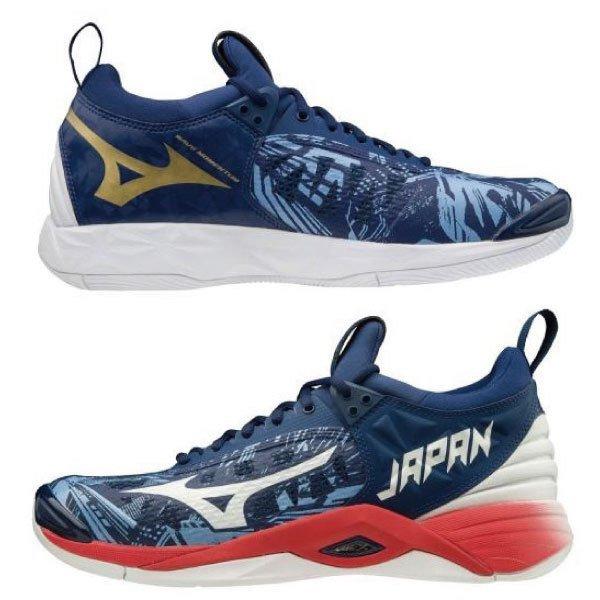オリンピック Mizuno ミズノ バレーボールシューズ Wave Momentum Japan ウエーブモーメンタムジャパン V1ga ヒノトリカラー 全日本女子着用限定モデル V1ga スポーツスタジアムソブエヤフー店 通販 Yahoo ショッピング