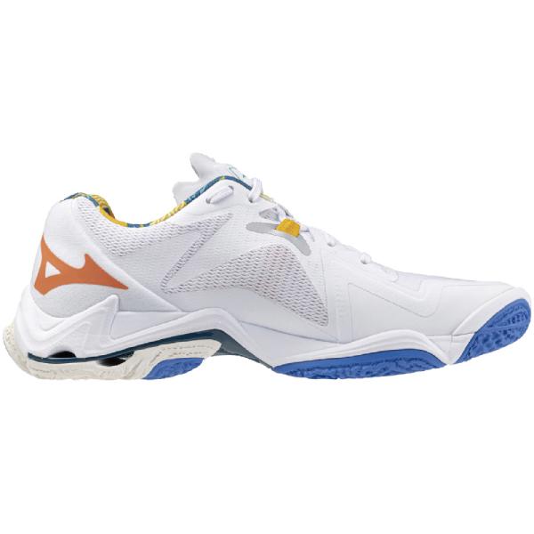 限定カラーmizuno ミズノ バレーボールシューズ WAVE LIGHTNING Z8 ウエーブライトニングZ8 V1GA240056 ホワイト ローカット 24SS｜sobuesports｜02