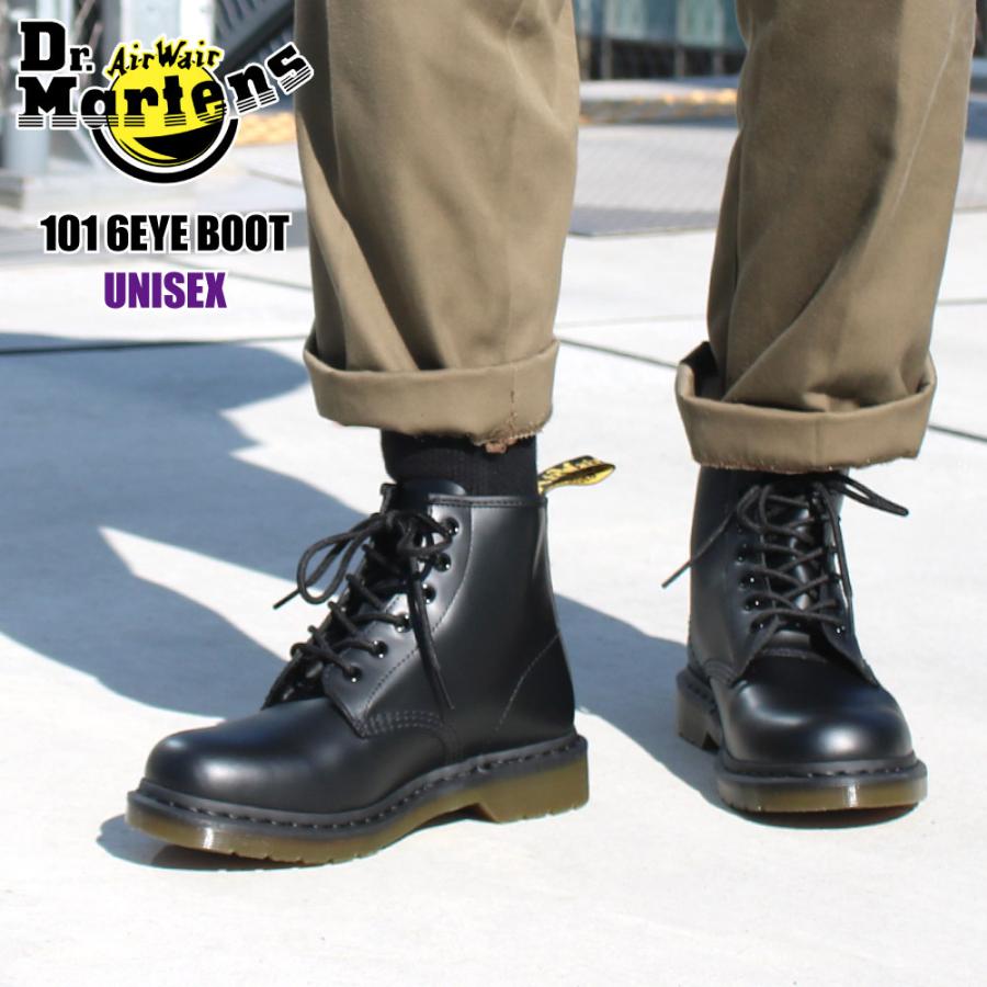 ドクターマーチン 靴 シューズ ブーツ ミドル丈 レザー レースアップ メンズ レディース ユニセックス 101 6eye Boot G39r Golden West アメカジファッション 通販 Yahoo ショッピング