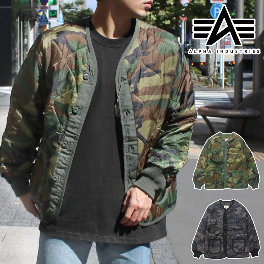 アルファ インダストリーズ Alpha Industries メンズ M 65 迷彩 キルティングライナー Mjlc1 返品交換不可 G75mjlc1 Golden West アメカジファッション 通販 Yahoo ショッピング