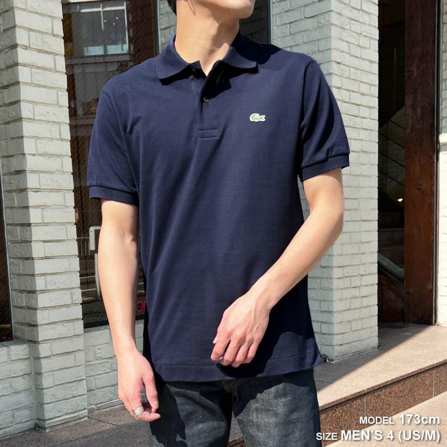 低価格の ラコステ ポロシャツ ネイビー サイズM L1212