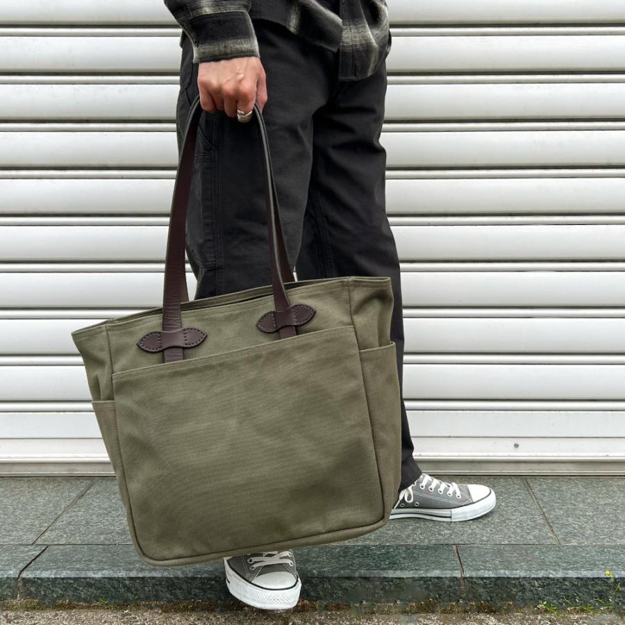 フィルソン FILSON ラギッド ツイル トートバッグ ジッパー無し RUGGED