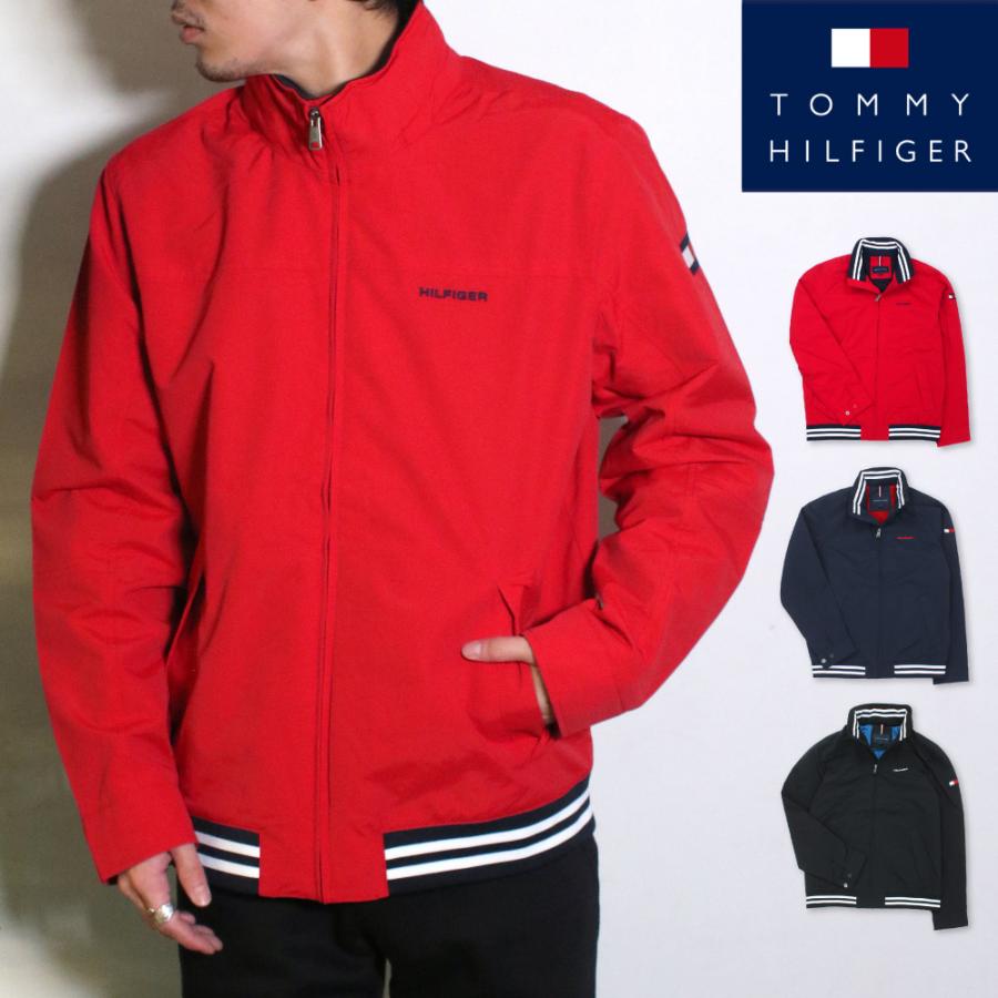 買い物 TOMMY HILFIGRE ナイロンジャケット ブラック agapeeurope.org