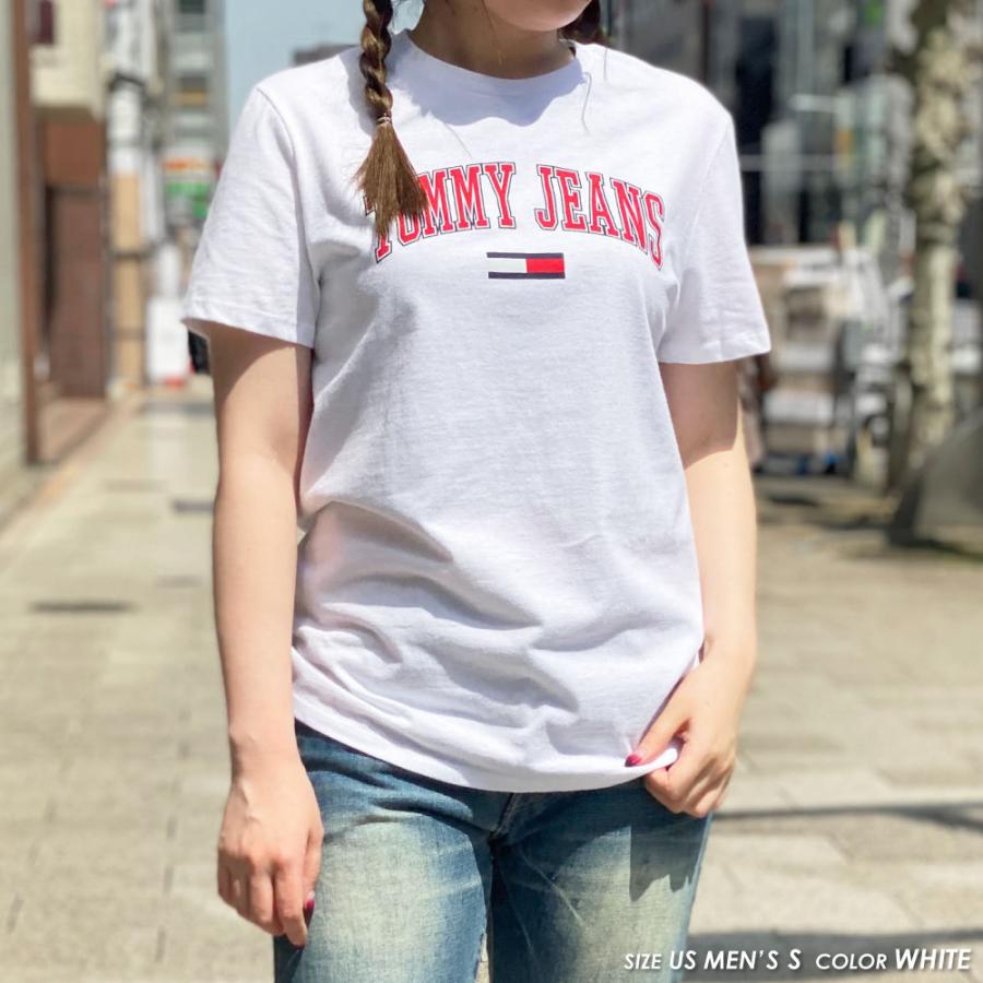 トミージーンズ 半袖 Tシャツ トップス カットソー クルーネック ロゴ