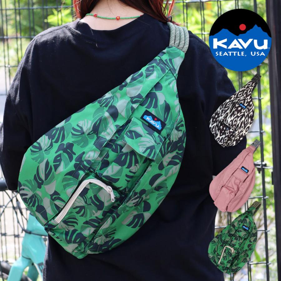 カブー KAVU クロスボディバッグ ROPE SLING ロープスリング ショルダーバッグ バッグ 斜め掛け 旅行 カジュアル アウトドア