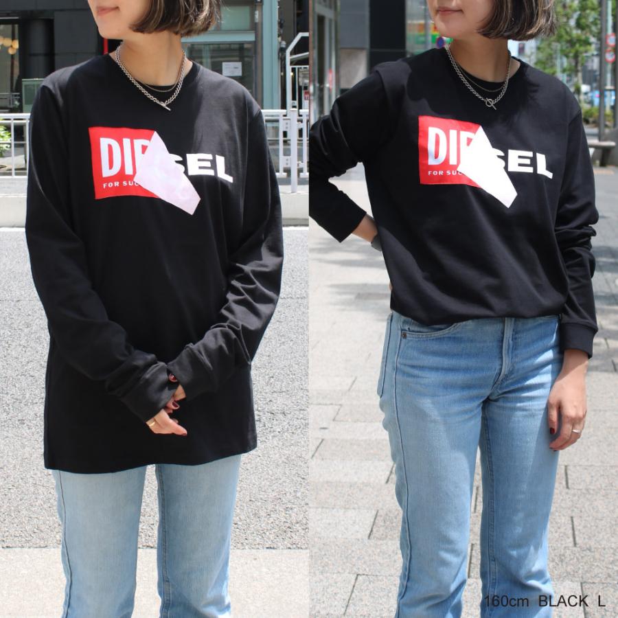 ディーゼル Diesel ロンt メンズ 長袖 めくれ Wロゴ ロング Tシャツ クルーネック T Diego Qa T Shirt 00s2gr R019b G99s2grr091b Golden West アメカジファッション 通販 Yahoo ショッピング