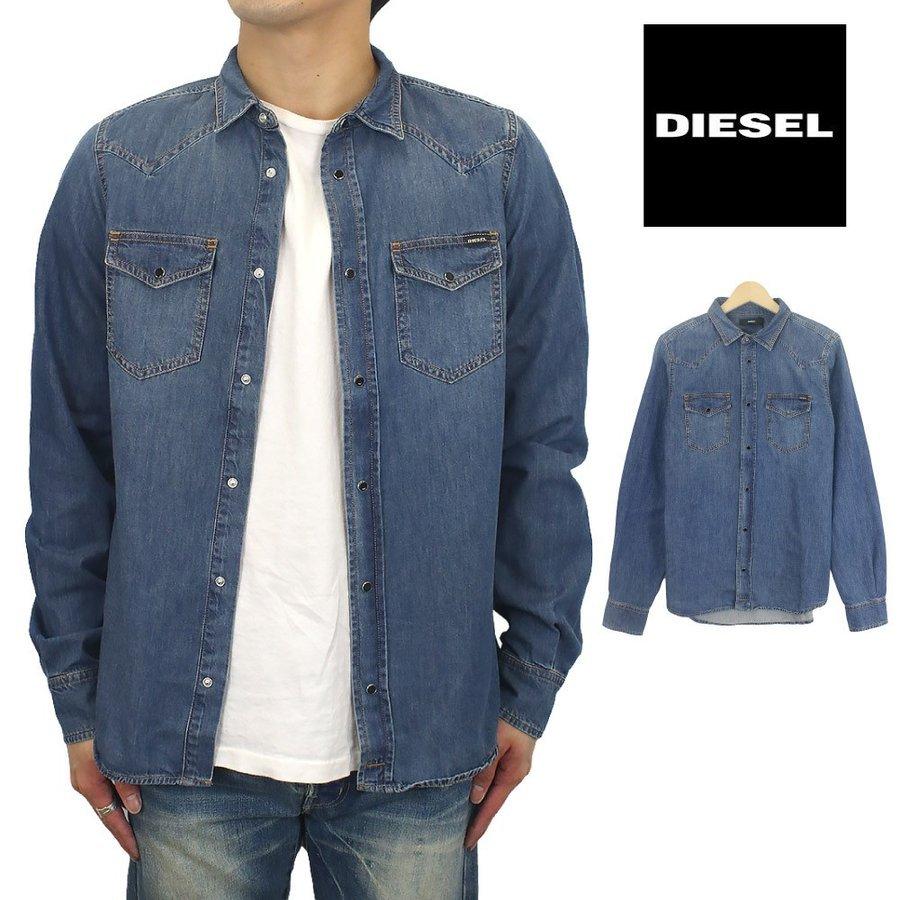 ディーゼル Diesel メンズ 長袖 デニムシャツ ウエスタン New Sonara Camicia ヴィンテージウォッシュ加工 ブルー G99sd24r6s Golden West アメカジファッション 通販 Yahoo ショッピング