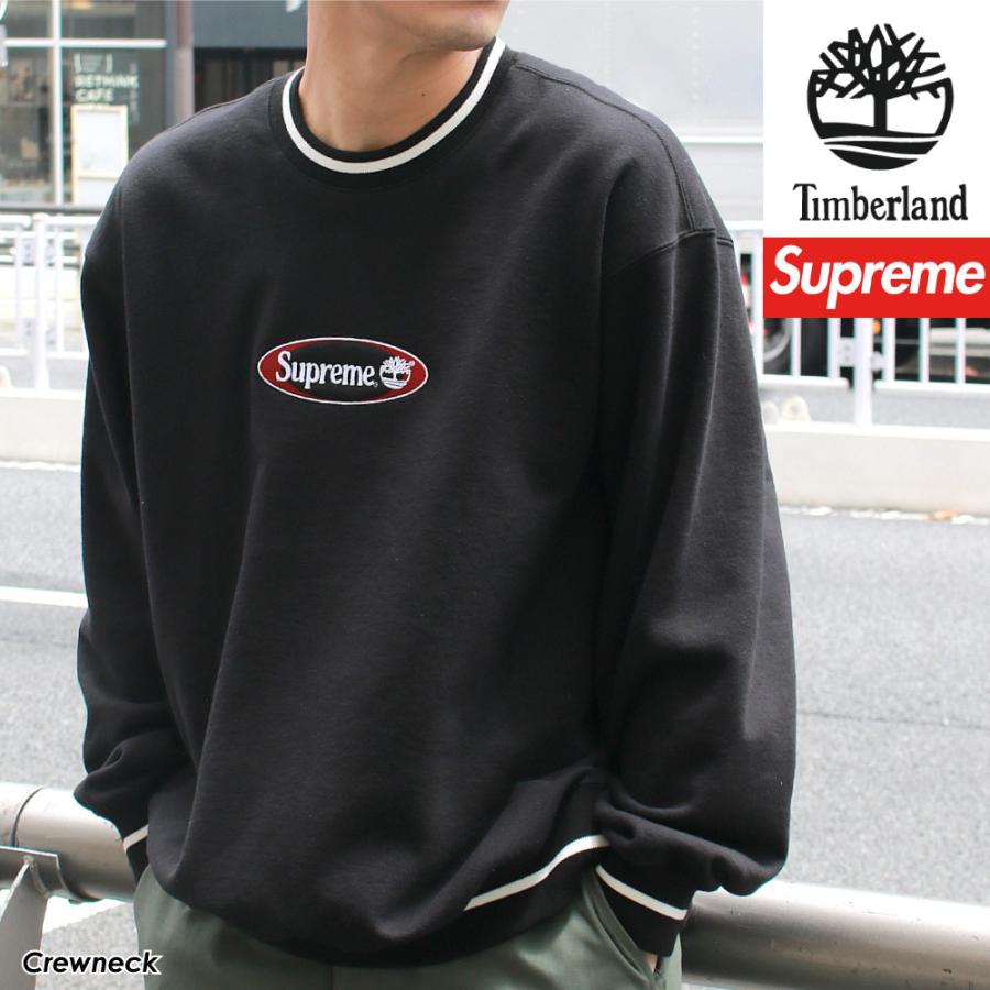 シュプリーム ティンバーランド Supreme Timberland コラボ メンズ トレーナー クルーネック Crewneck トップス スウェット 裏起毛 カジュアル ストリート G99sup17 Golden West アメカジファッション 通販 Yahoo ショッピング