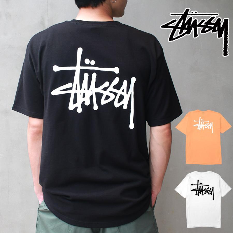 ステューシー メンズ 半袖 Tシャツ トップス インナー 綿100 バックプリント ロゴ カジュアル Basic Stussy Tee G アメカジファッション Gw Yahoo 店 通販 Yahoo ショッピング