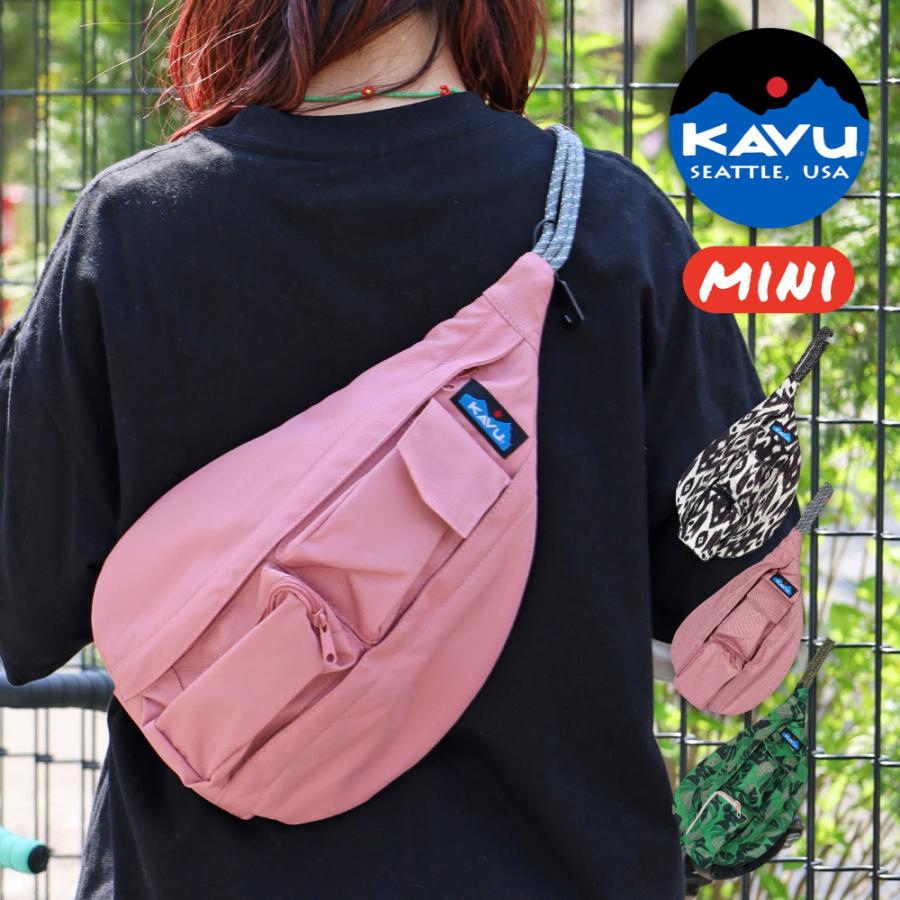 カブー KAVU クロスボディバッグ MINI ROPE SLING ミニロープスリング ショルダーバッグ バッグ 斜め掛け 旅行 カジュアル