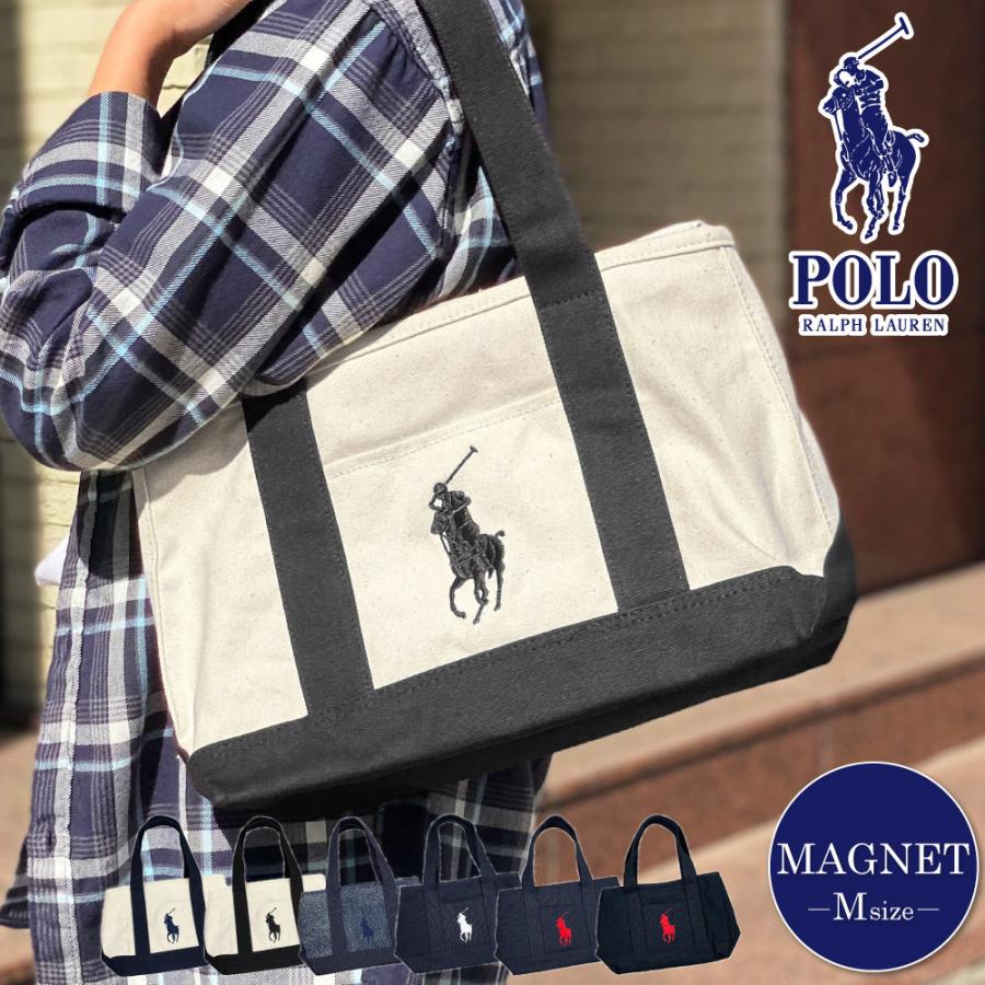 ポロ ラルフローレン 鞄 トートバッグ ビッグポニー刺繍 綿 エコバッグ メンズ レディース Mサイズ G52polosctotem Just Goods アメカジファッション 通販 Yahoo ショッピング