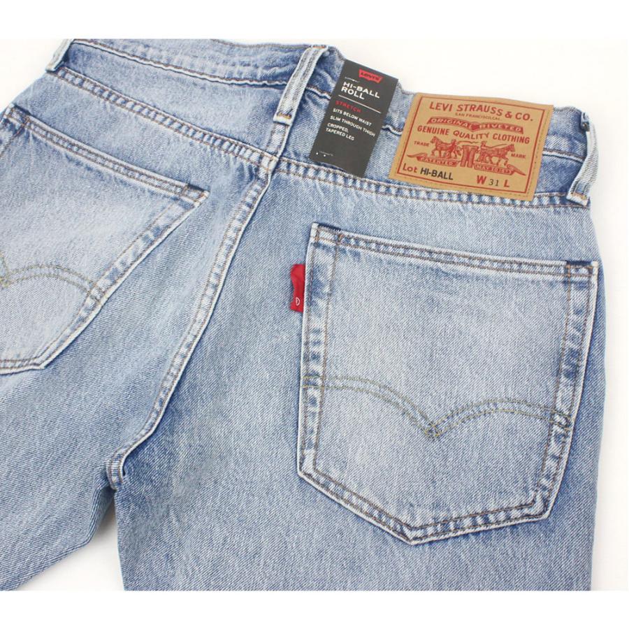 リーバイス プレミアム Levi S デニム ジーンズ パンツ メンズ Hi Ball Roll 577 0007 ロールアップ テーパード ダメージ ウォッシュ ストレッチ G Just Goods アメカジファッション 通販 Yahoo ショッピング